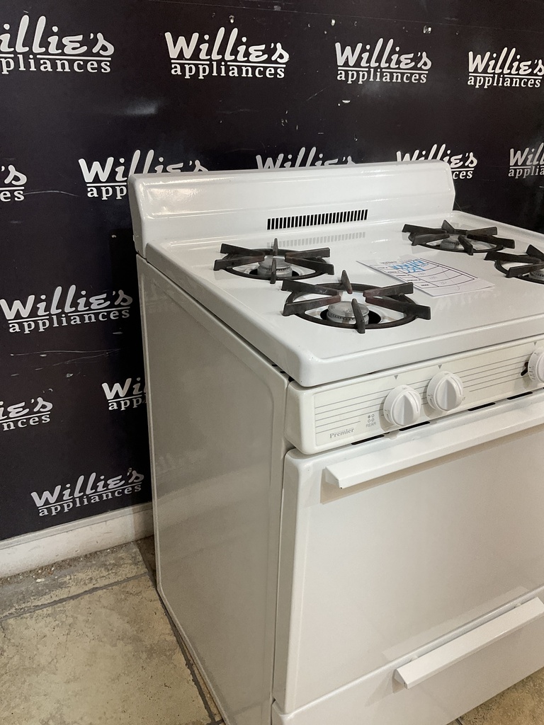 Premier Used Natural Gas Stove 30inches (White) 