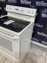 Ge Used Electric Stove 220volts (40/50 AMP) 30inches {no cord} (Bisque) 