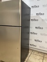 Ge Used Refrigerator Top and Bottom 30x66 1/2” (Stainless Steel) 