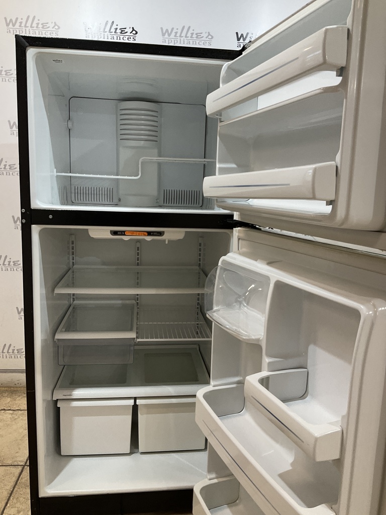 Ge Used Refrigerator Top and Bottom 30x66 1/2” (Stainless Steel) 