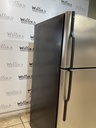 Ge Used Refrigerator Top and Bottom 30x66 1/2” (Stainless Steel) 