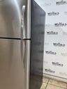 Frigidaire Used Refrigerator Top and Bottom 30x69 (Stainless Steel) 
