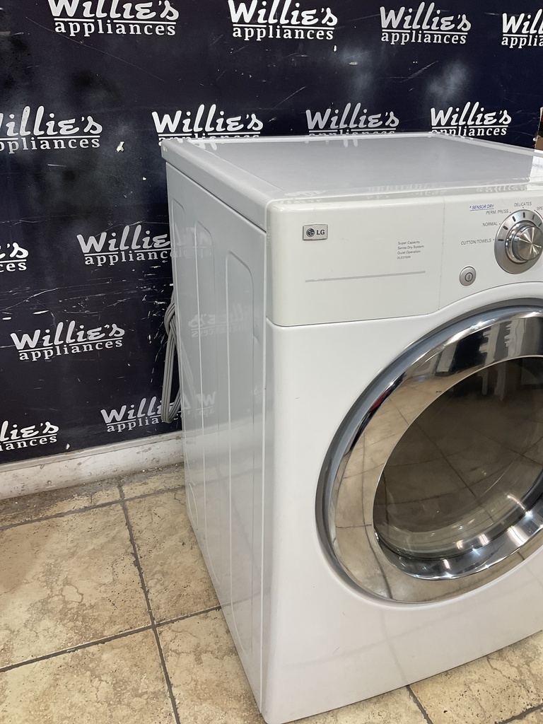 Lg Used Electric Dryer 220 volts (30AMP) 27inches {3 prong} (white) 