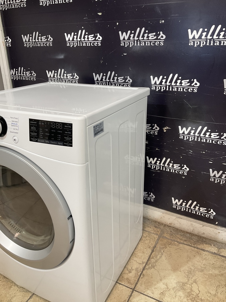 Lg Used Natural Gas Dryer 27inches (White);