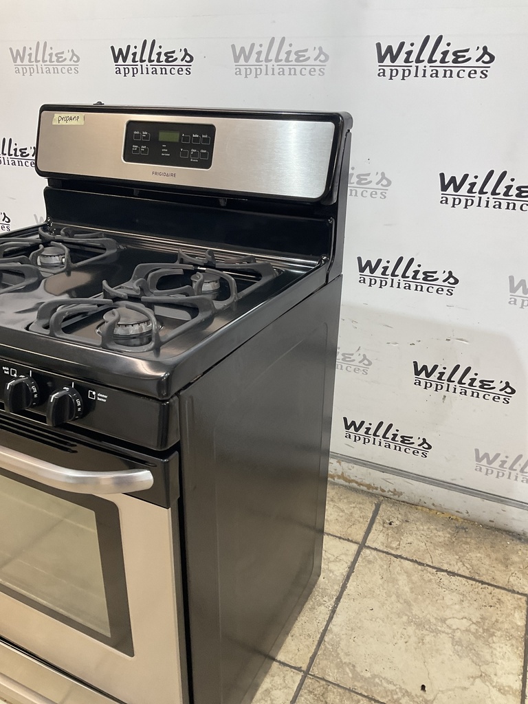Frigidaire Used Gas Propane Stove 30inches (Stainless Steel) 