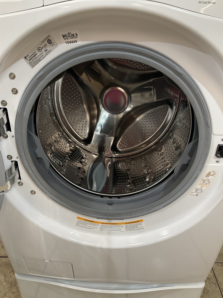 Lg Used Washer Front-load 27inches (White) 