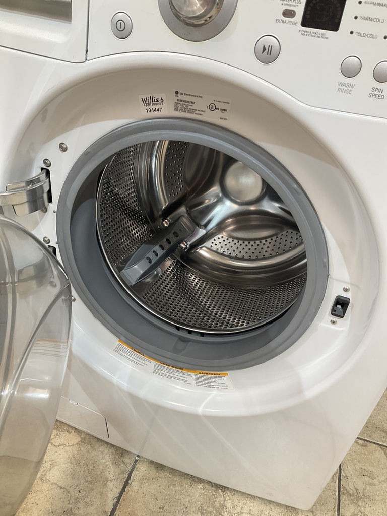 Lg Used Washer Front-load 27inches (white) 