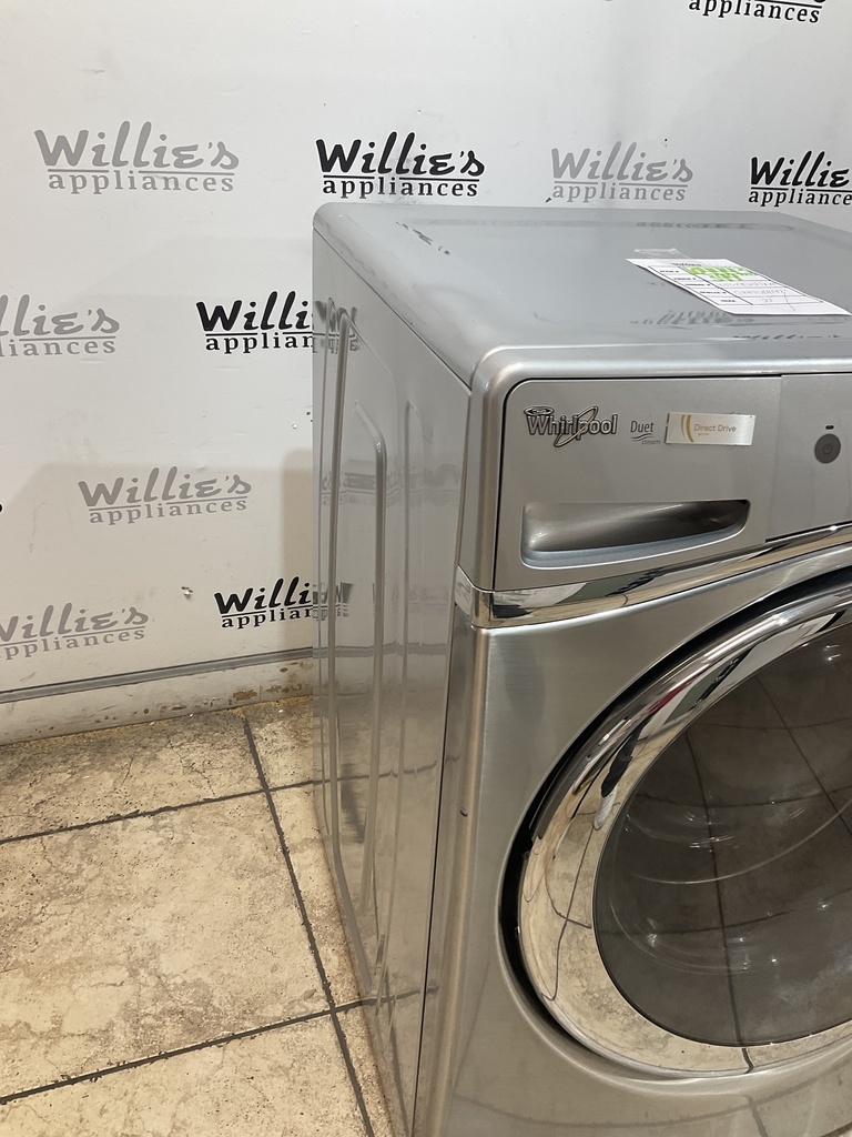 Whirlpool Used Washer Front-load 27inches (Grey) 