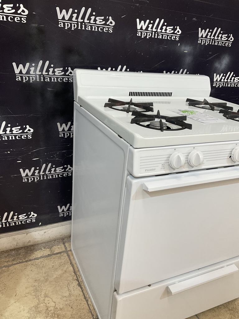 Premier Used Natural Gas Stove 30inches (White) 