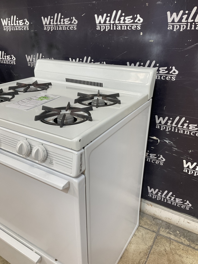 Premier Used Natural Gas Stove 30inches (White) 