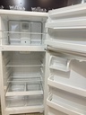 Hotpoint Used Refrigerator Top and Bottom 28x61 1/2” (white) 