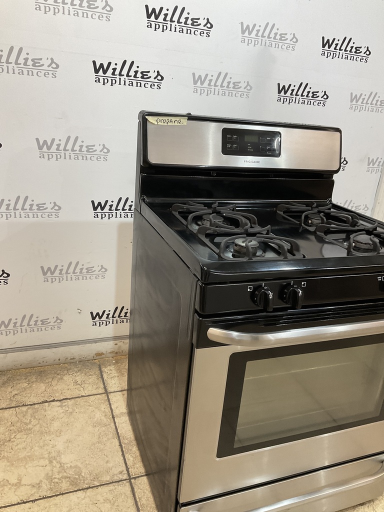 Frigidaire Used Gas Propane Stove 30inches (Stainless Steel) 