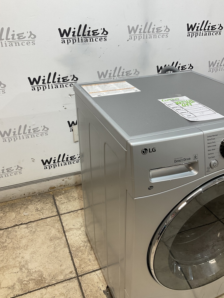 Lg Used Combo Washer/Dryer Front Load 23 1/2” (Light Grey) 