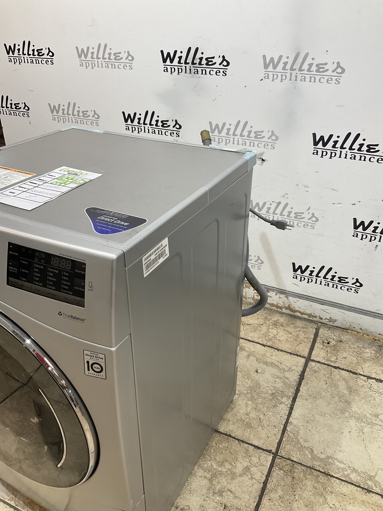 Lg Used Combo Washer/Dryer Front Load 23 1/2” (Light Grey) 