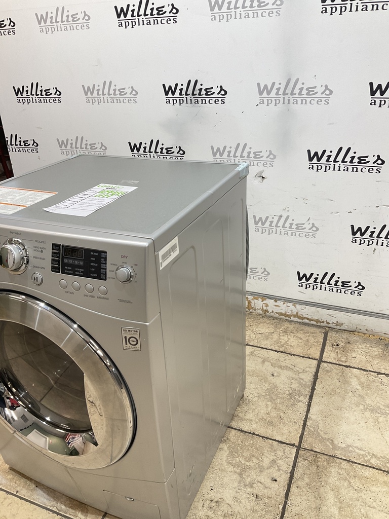 Lg Used Combo Washer/Dryer Front Load 23 1/2” (Light Grey) 