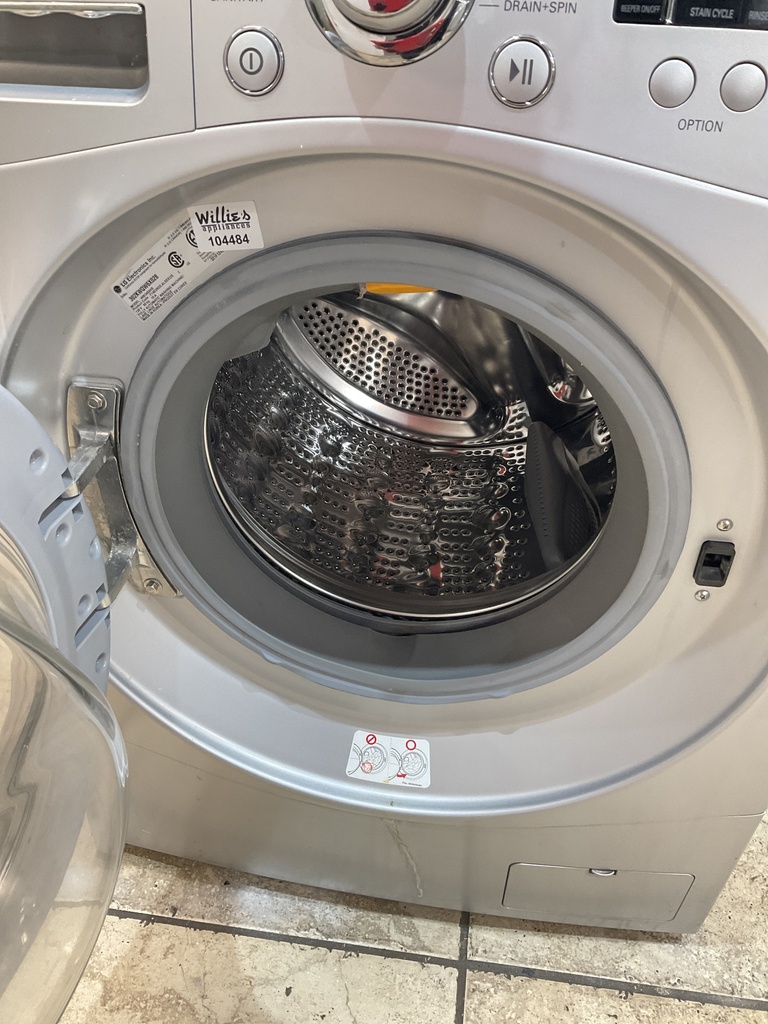 Lg Used Combo Washer/Dryer Front Load 23 1/2” (Light Grey) 