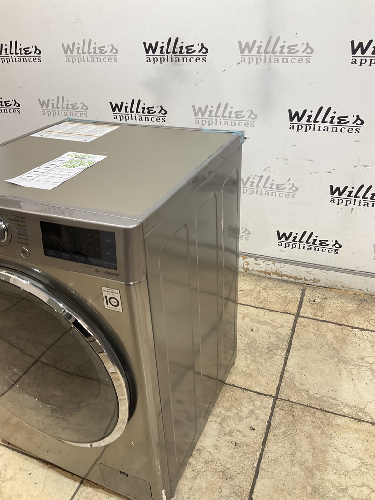 Lg Used Combo Washer/Dryer Front Load 23 1/2” (Stainless) 