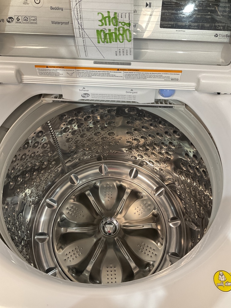 Lg Used Washer Top-load 27inches (White) 