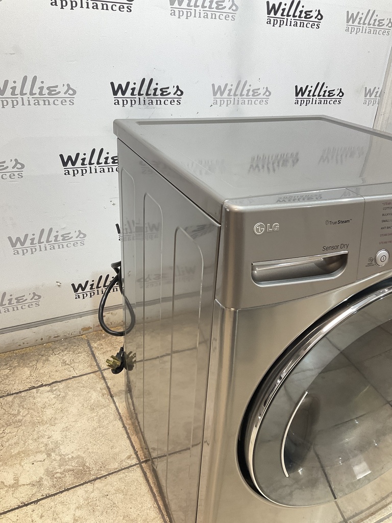 Lg Used Electric Dryer 220volts (30 AMP) 27inches {4 prong} (Grey) 
