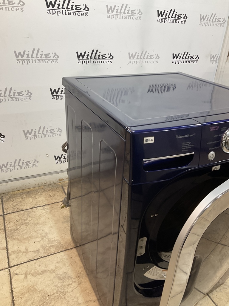 Lg Used Electric Dryer 220volts (30 AMP) 27inches {3 prong} (Blue) 