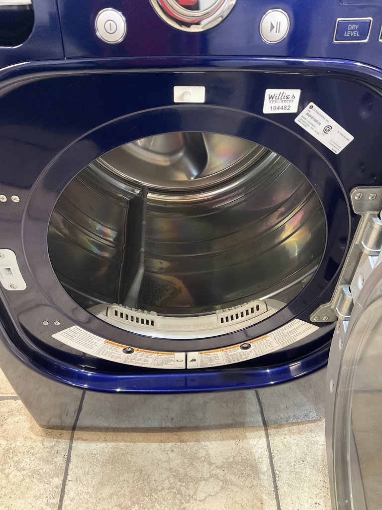 Lg Used Electric Dryer 220volts (30 AMP) 27inches {3 prong} (Blue) 