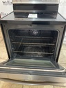 Frigidaire Used Electric Stove 220volts (40/50 AMP) 30inches {3 prong} (Stainless steel) 