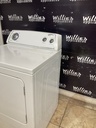 Whirlpool Used Electric Dryer 220volts (30 AMP) 29inches {3 prong} (White) 