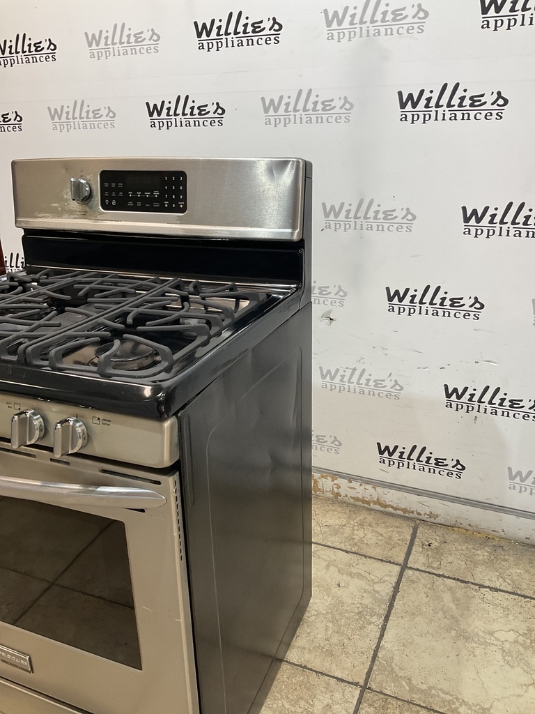 Frigidaire Used Natural Gas Stove 30inches (Stainless Steel) 