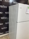 Frigidaire Used Refrigerator Top and Bottom 28x60 (White) 