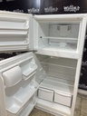 Frigidaire Used Refrigerator Top and Bottom 28x60 (White) 