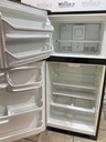 Frigidaire Used Refrigerator Top and Bottom 28x60 (Stainless Steel) 