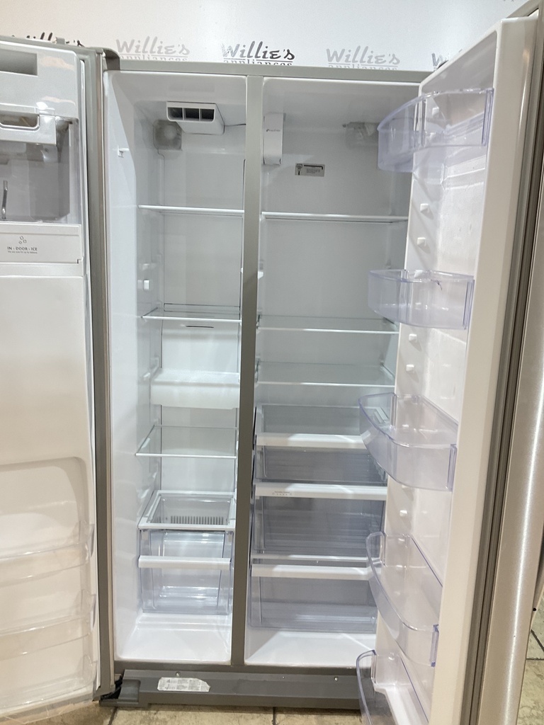 Whirlpool Used Refrigerator Side by Side 36x69 (Stainless Steel) 