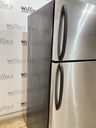 Frigidaire Used Refrigerator Top and Bottom 28 1/2” x 65” (Stainless Steel) 