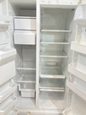 Whirlpool Used Refrigerator Side by Side 36 1/2” x 69 1/2” (White) 
