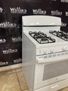 Ge Used Natural Gas Stove 30inches (white) 