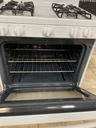 Ge Used Natural Gas Stove 30inches (white) 