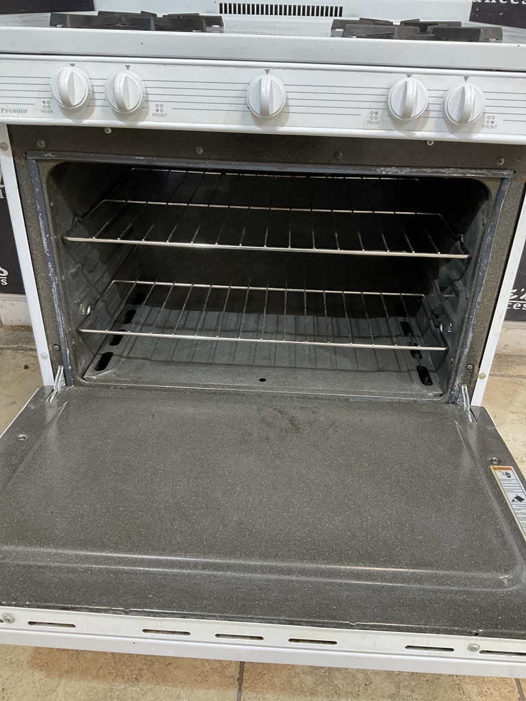 Premier Used Natural Gas Stove 30inches (White) 