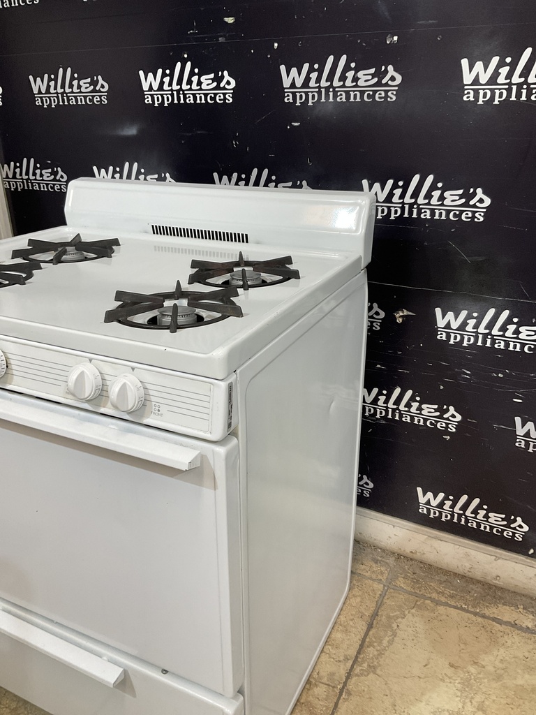 Premier Used Natural Gas Stove 30inches (White) 