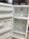 Hotpoint Used Refrigerator Top and Bottom 28x61 1/2” (White) 