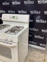 Ge Used Natural Gas Stove 30inches (Bisque) 