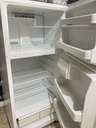 Ge Used Refrigerator Top and Bottom 28x61 1/2” (White) 