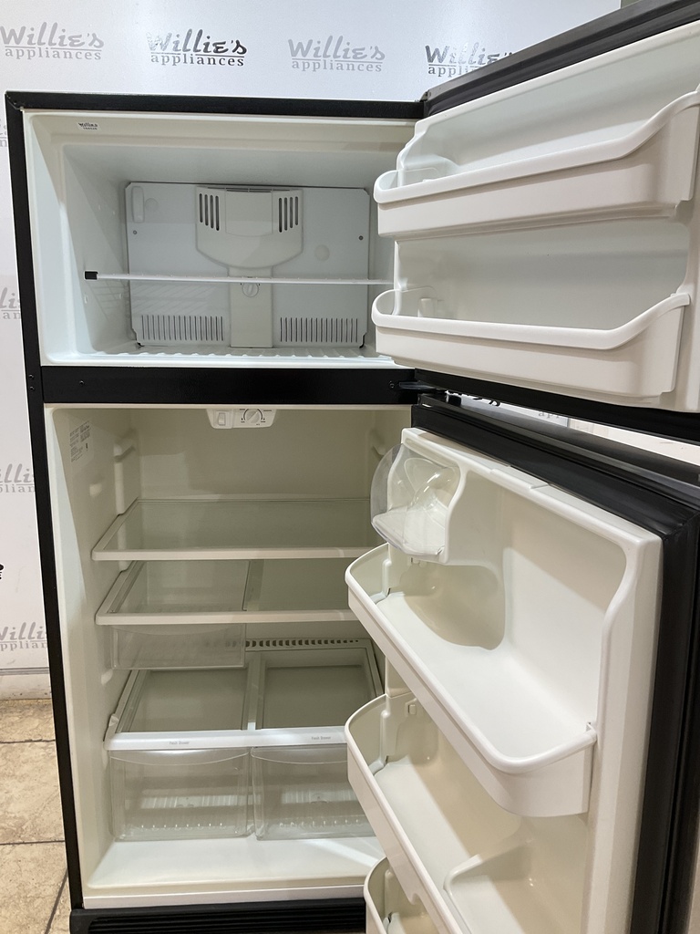 Frigidaire Used Refrigerator Top and Bottom 30x66( Stainless Steel) 