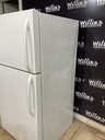 Frigidaire Used Refrigerator Top and Bottom 28 1/2” x 60” (White)