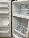 Hotpoint Used Refrigerator Top and Bottom 28x61 1/2” (White) 
