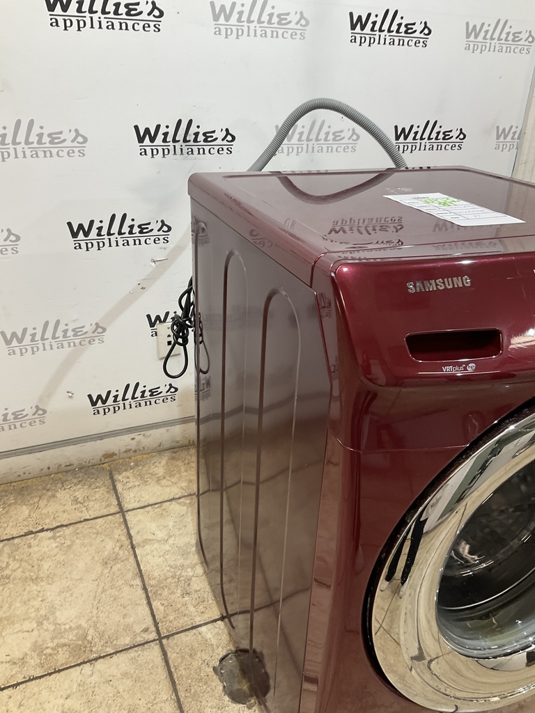 Samsung Used Washer Front-load 27inches (Merlot) 