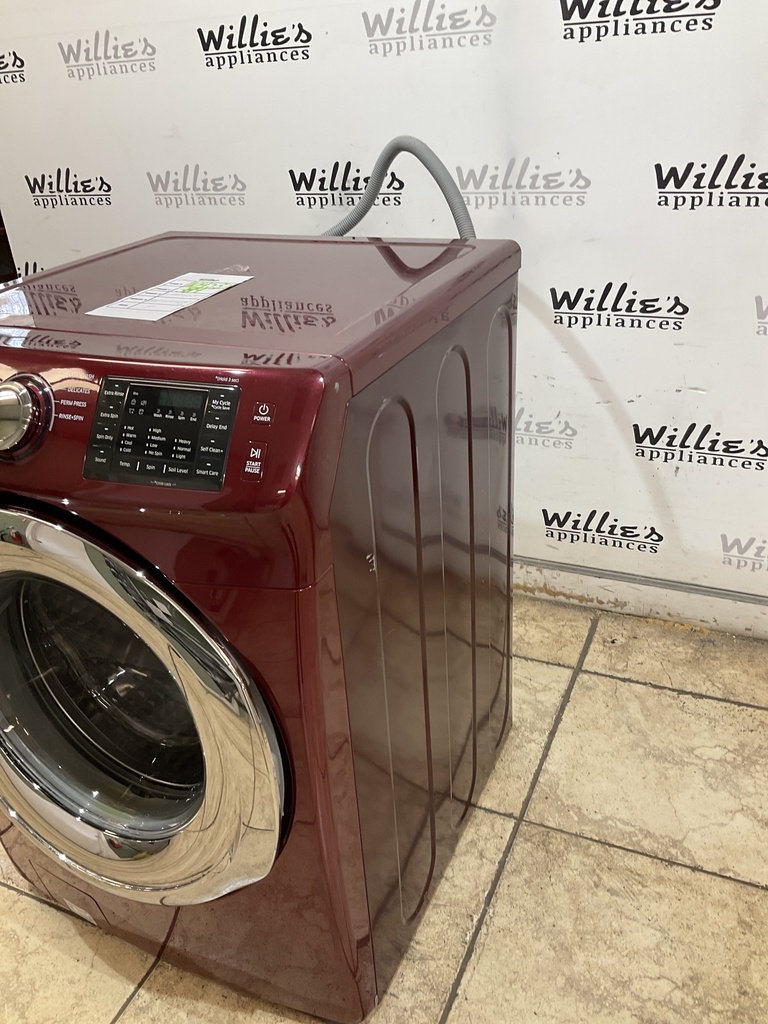 Samsung Used Washer Front-load 27inches (Merlot) 