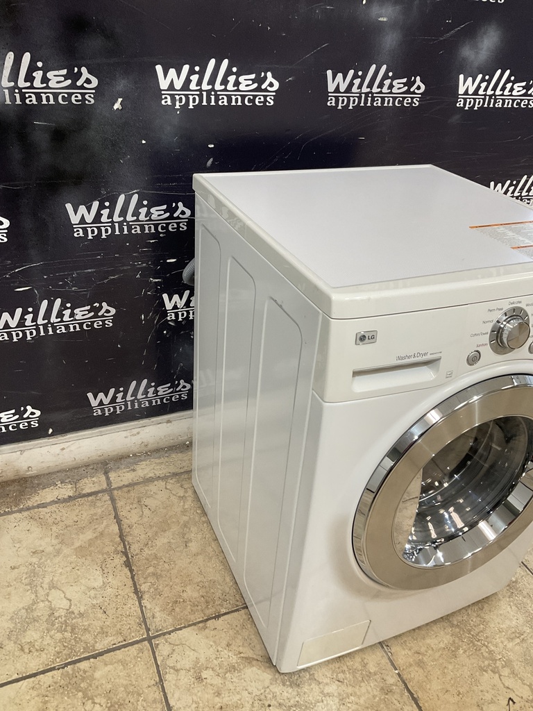 Lg Used Combo Washer/Dryer Front-load 23 1/2” (White) 