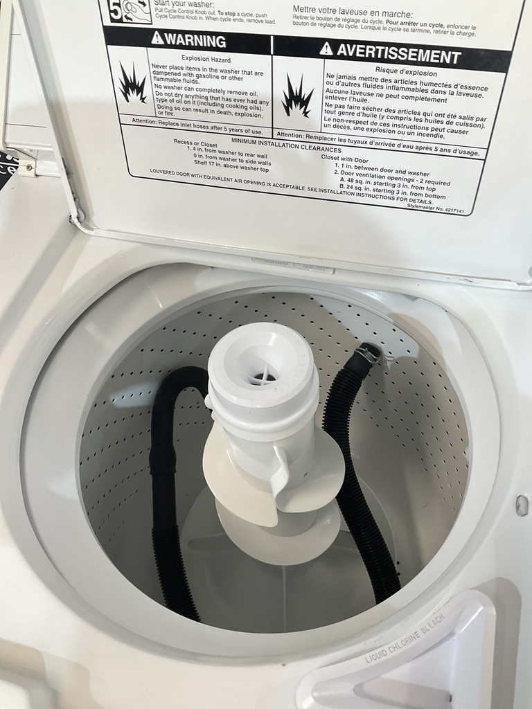 Whirlpool Used Washer Top-load 27inches (White) 