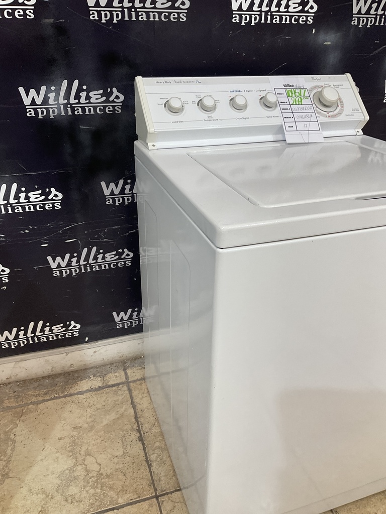 Whirlpool Used Washer Top-load 27inches (White) 