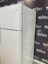 Frigidaire Used Refrigerator Top and Bottom 30x66 (white) 